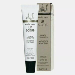Whish Vanilla Bean Lip Scrub - (NEW in Box/Unopened) - Gently Exfoliates/Softens